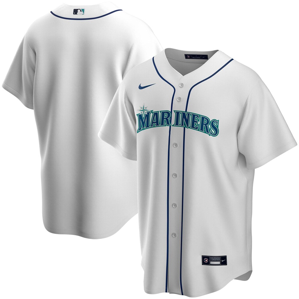 Seattle Mariners Home 2020 Team Jersey - White Color
