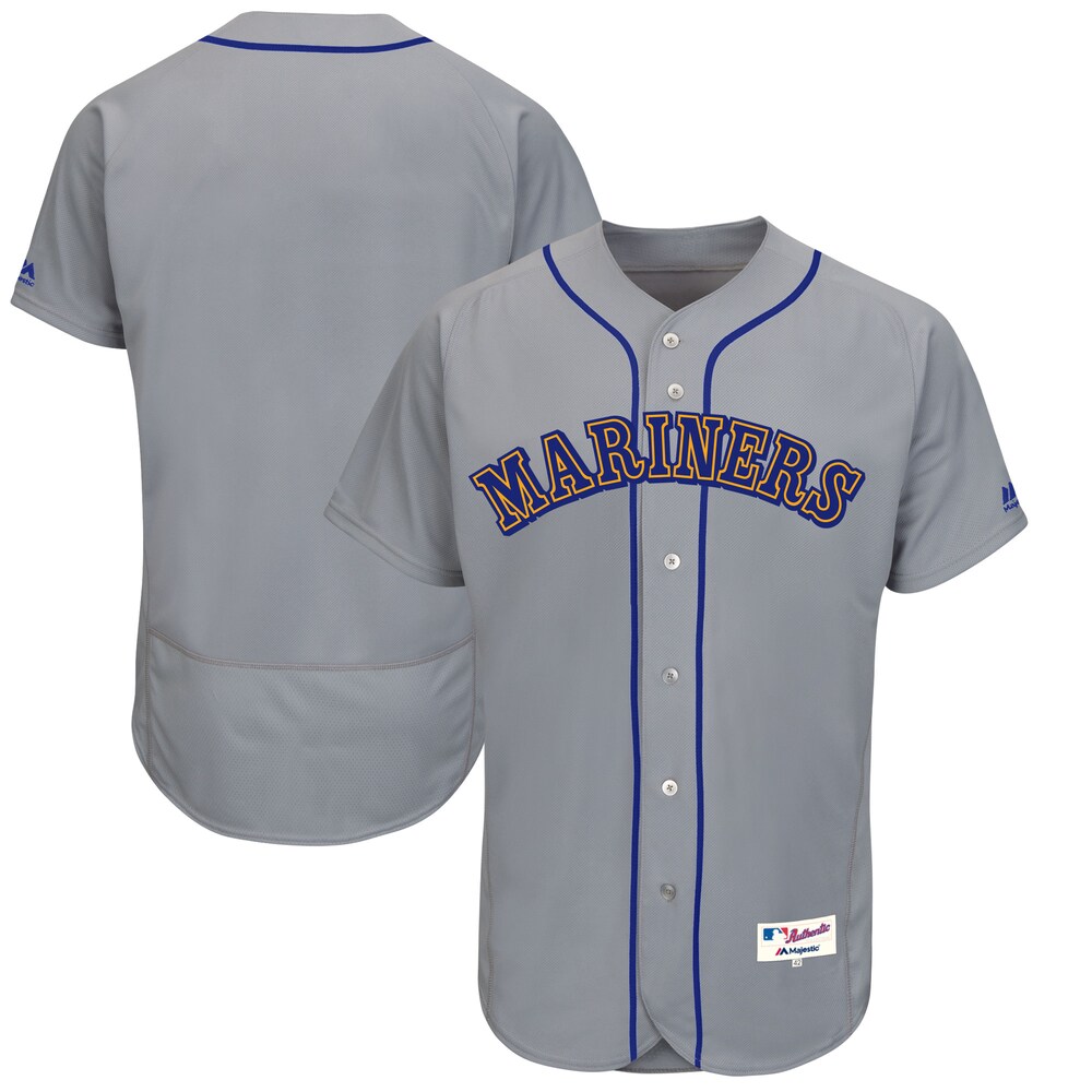 Seattle Mariners Majestic 1989 Turn Back The Clock Team Jersey - Gray