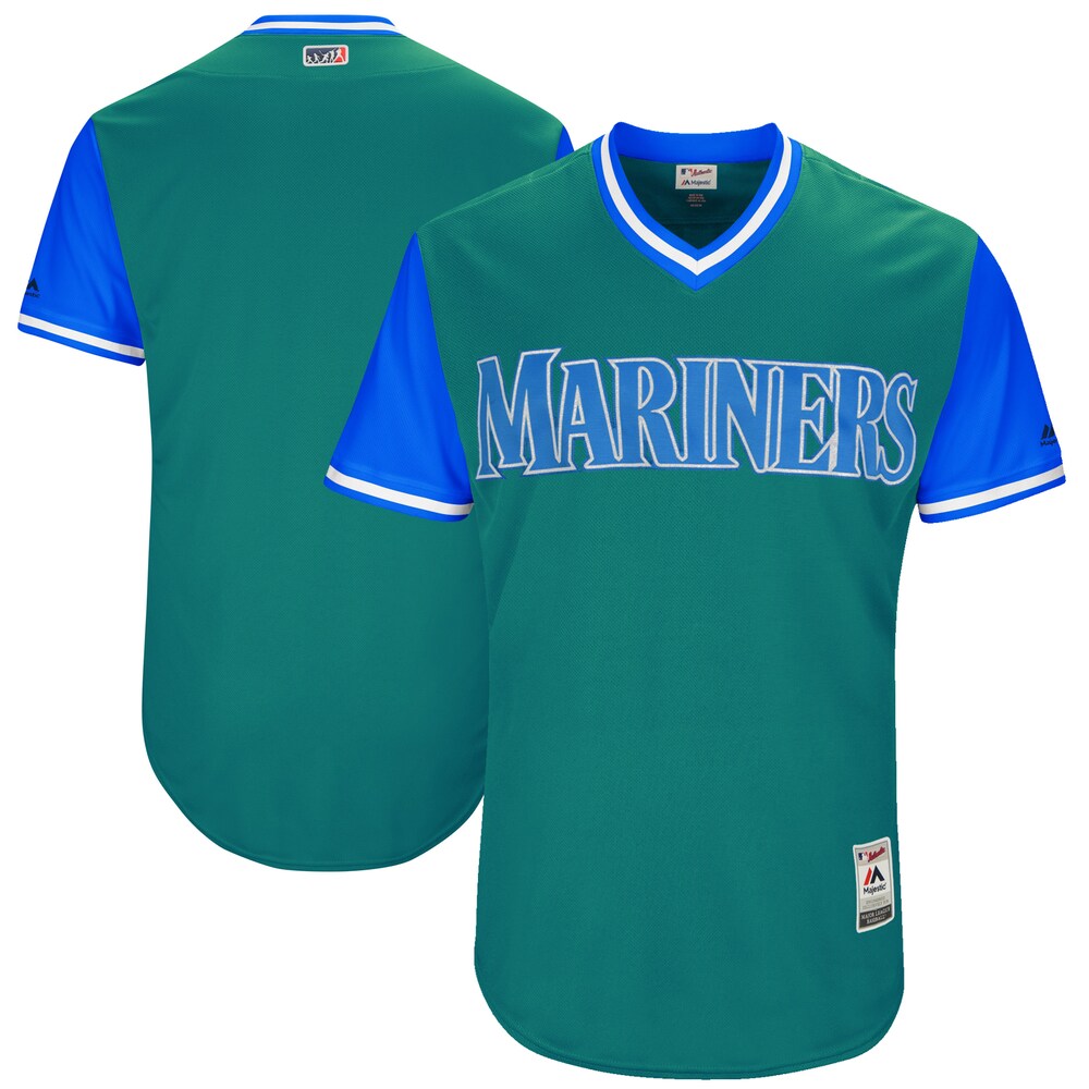 Seattle Mariners Majestic 2017 Players Weekend Team Jersey - Aqua