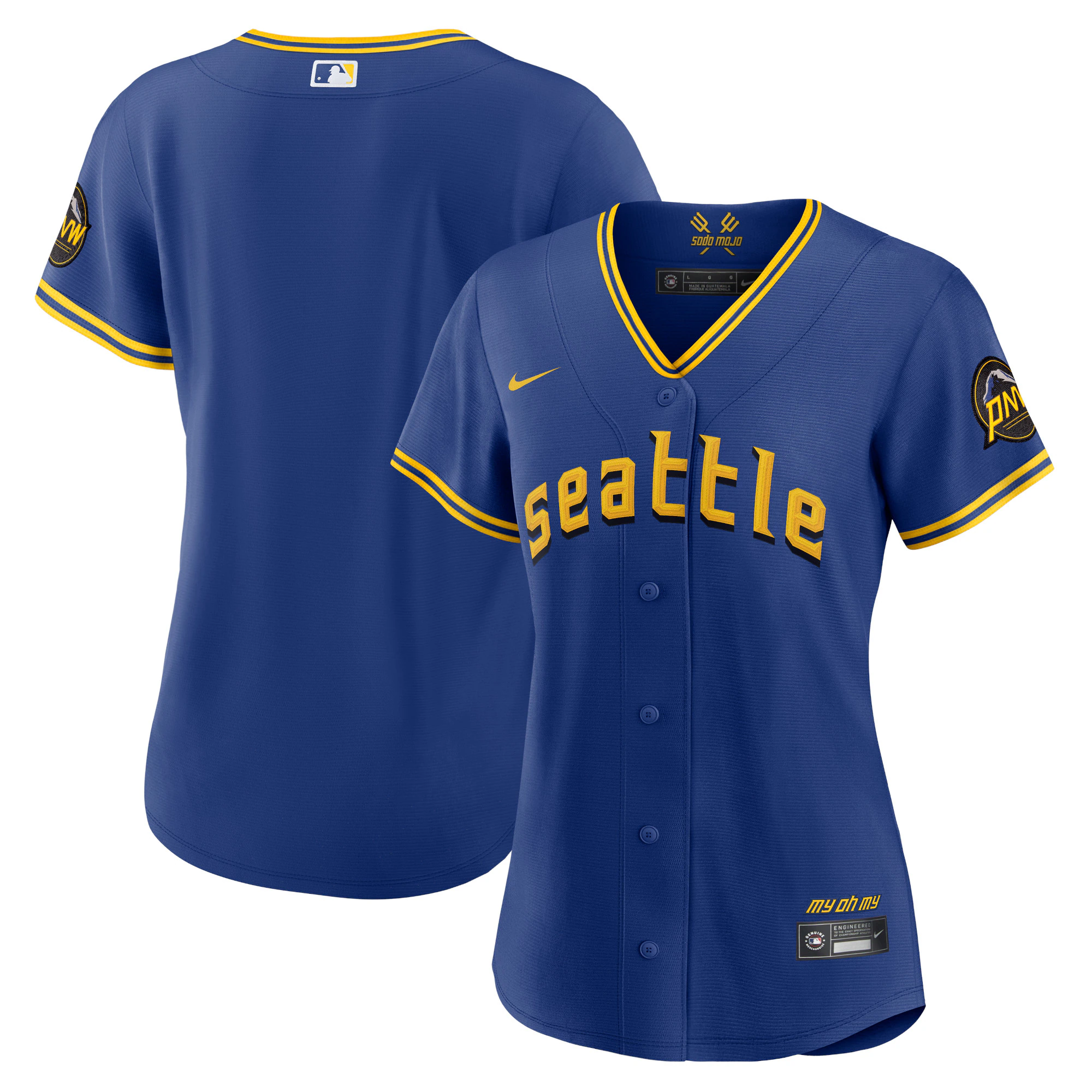 Seattle Mariners Women's 2023 City Connect Replica Jersey - Royal