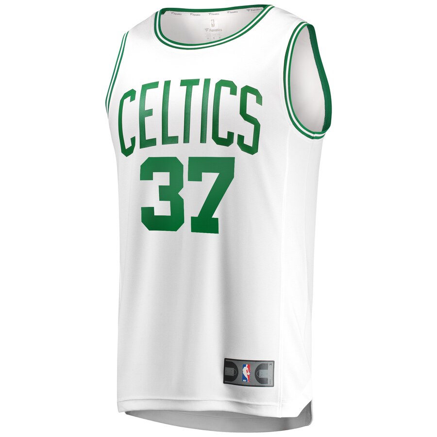 Alternative view of Semi Ojeleye Boston Celtics Fanatics Branded Fast Break Replica Player Jersey - Association Edition - White