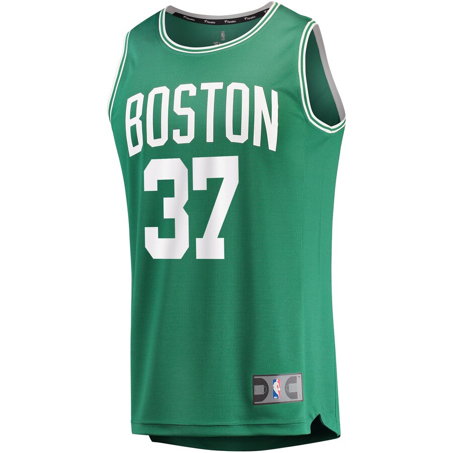 Alternative view of Semi Ojeleye Boston Celtics Fanatics Branded Fast Break Replica Player Jersey - Green