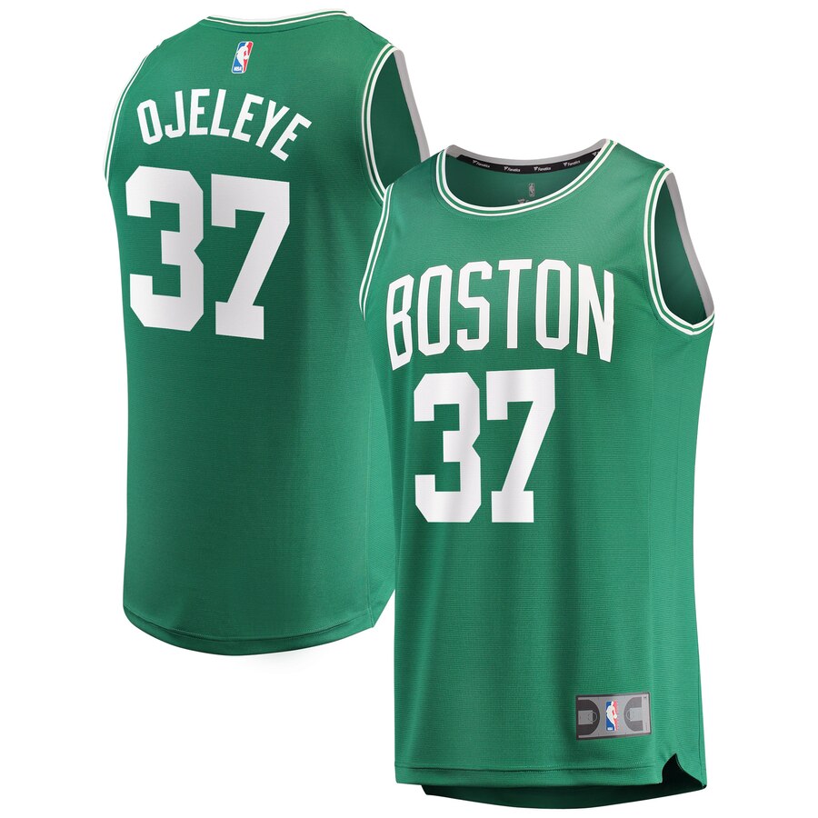 Semi Ojeleye Boston Celtics Fanatics Branded Fast Break Replica Player Jersey - Green