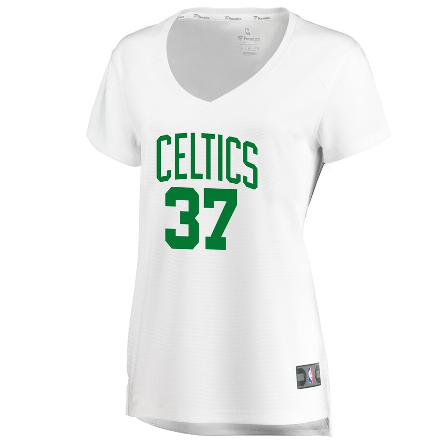Alternative view of Semi Ojeleye Boston Celtics Fanatics Branded Women's Fast Break Player Jersey - Association Edition - White