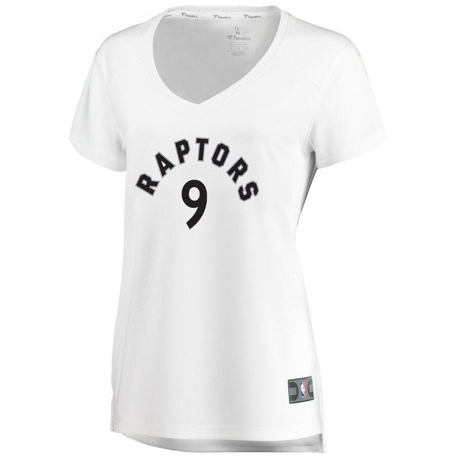 Alternative view of Serge Ibaka Toronto Raptors Fanatics Branded Women's Fast Break Replica Jersey - Association Edition - White