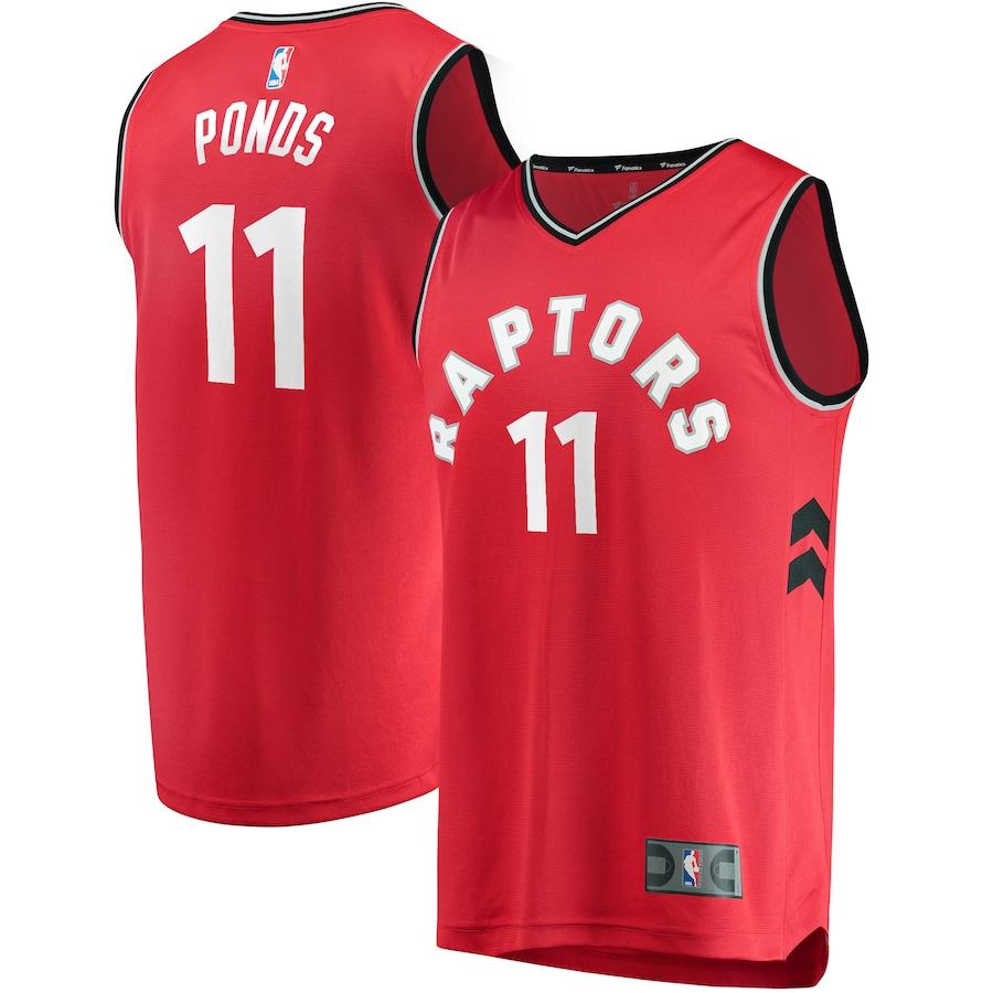 Shamorie Ponds Toronto Raptors Fanatics Branded Fast Break Player Jersey - Icon Edition - Red