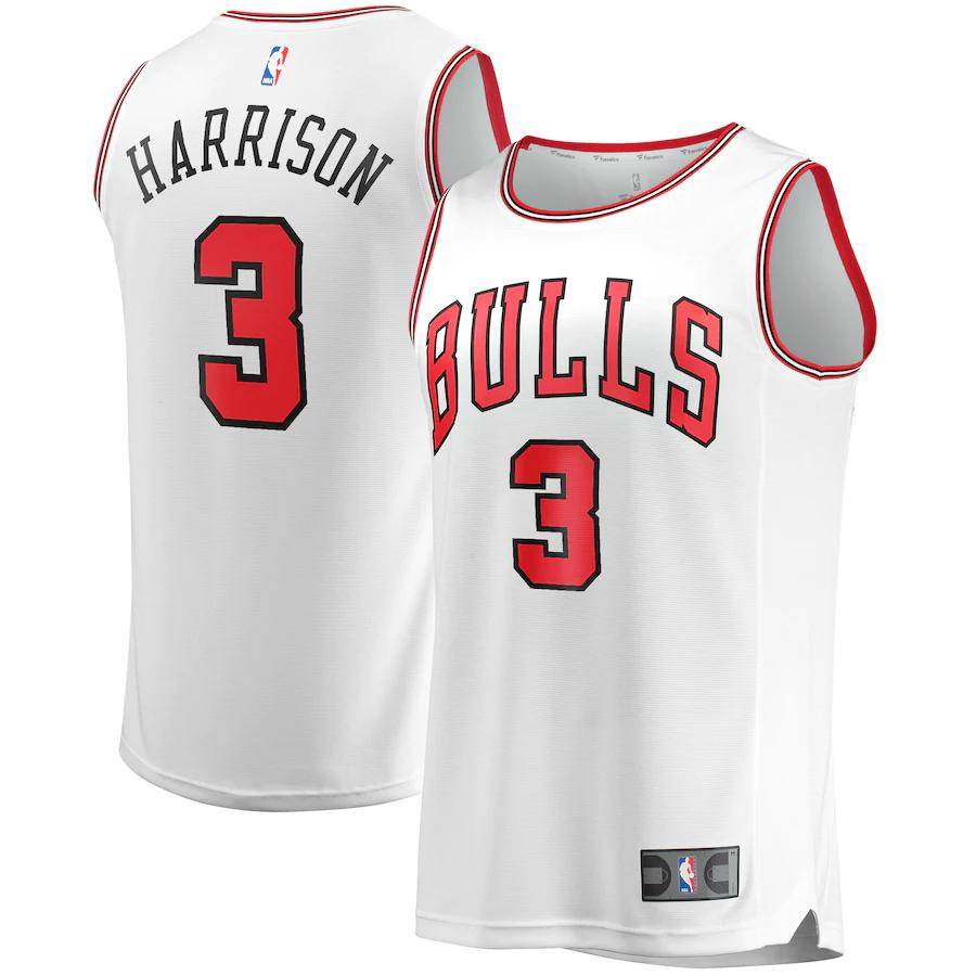 Shaquille Harrison Chicago Bulls Fanatics Branded Fast Break Player Jersey - Association Edition - White