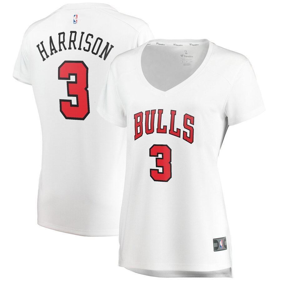 Shaquille Harrison Chicago Bulls Fanatics Branded Women's Fast Break Player Jersey - Association Edition - White