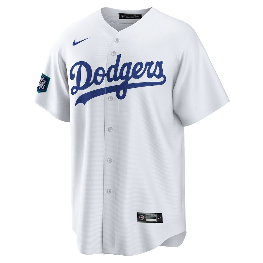 Alternative view of Shohei Ohtani 17 Los Angeles Dodgers 2024 MLB World Tour Seoul Series Home Player Men Jersey - White 