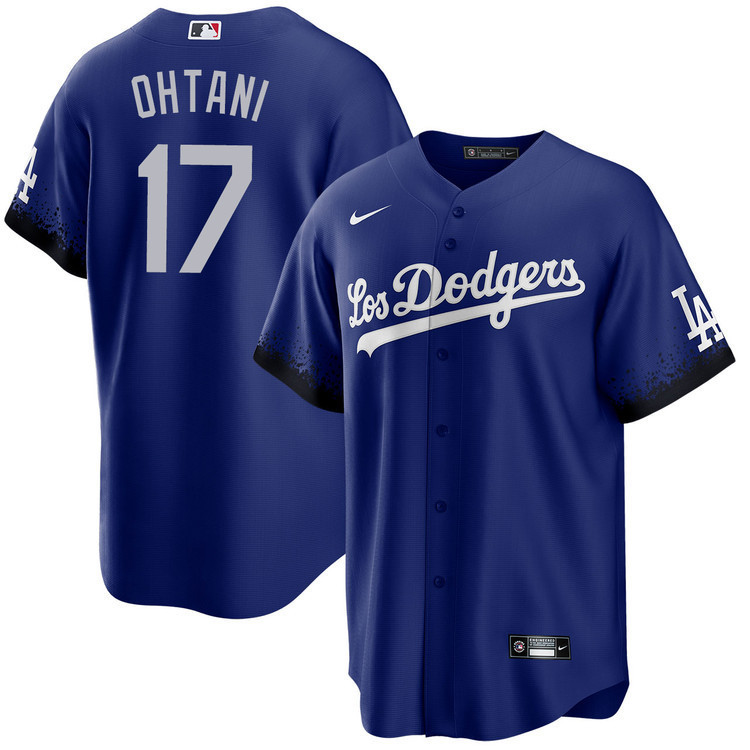 Shohei Ohtani 17 Los Angeles Dodgers City Connect Jersey - Men Jersey 