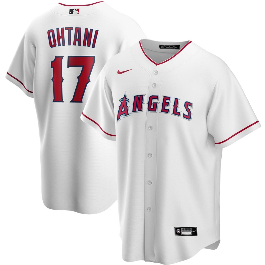 Shohei Ohtani Los Angeles Angels Home 2020 Replica Player Jersey ÃƒÂ¢Ã¢â€šÂ¬Ã¢â‚¬Å“ White