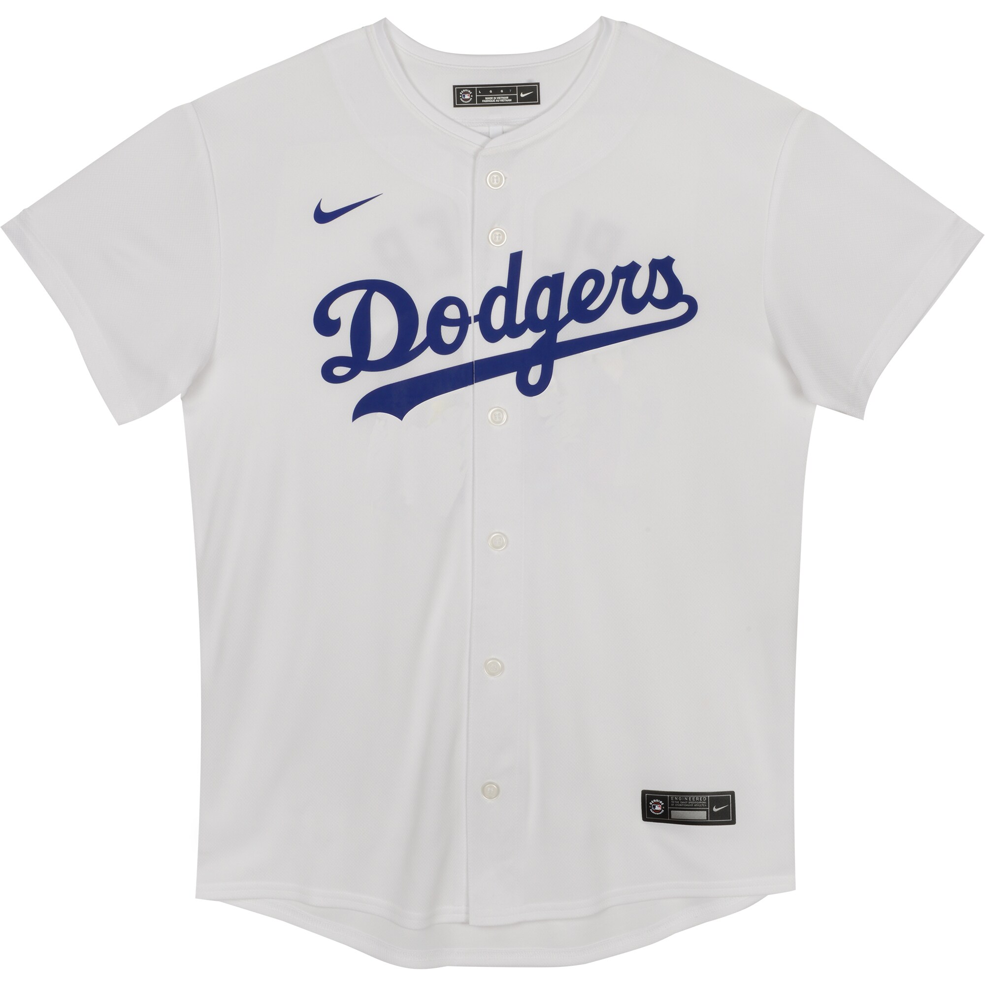 Alternative view of Shohei Ohtani Los Angeles Dodgers Preschool Home Game Player Jersey - White