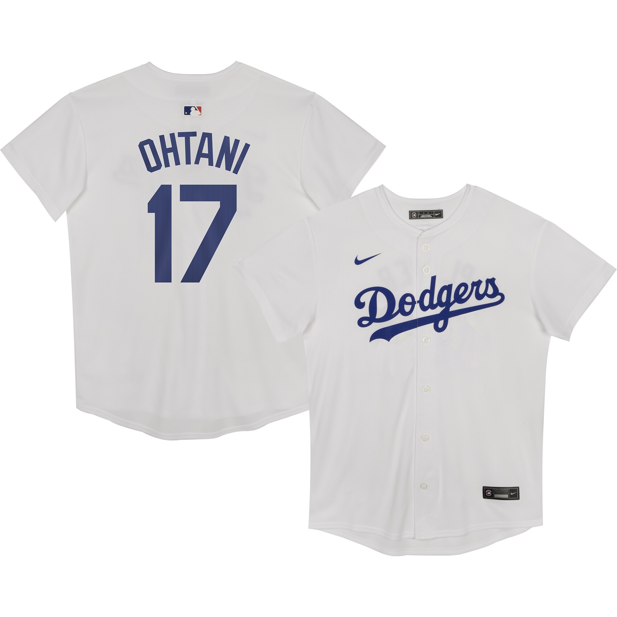 Shohei Ohtani Los Angeles Dodgers Preschool Home Game Player Jersey - White