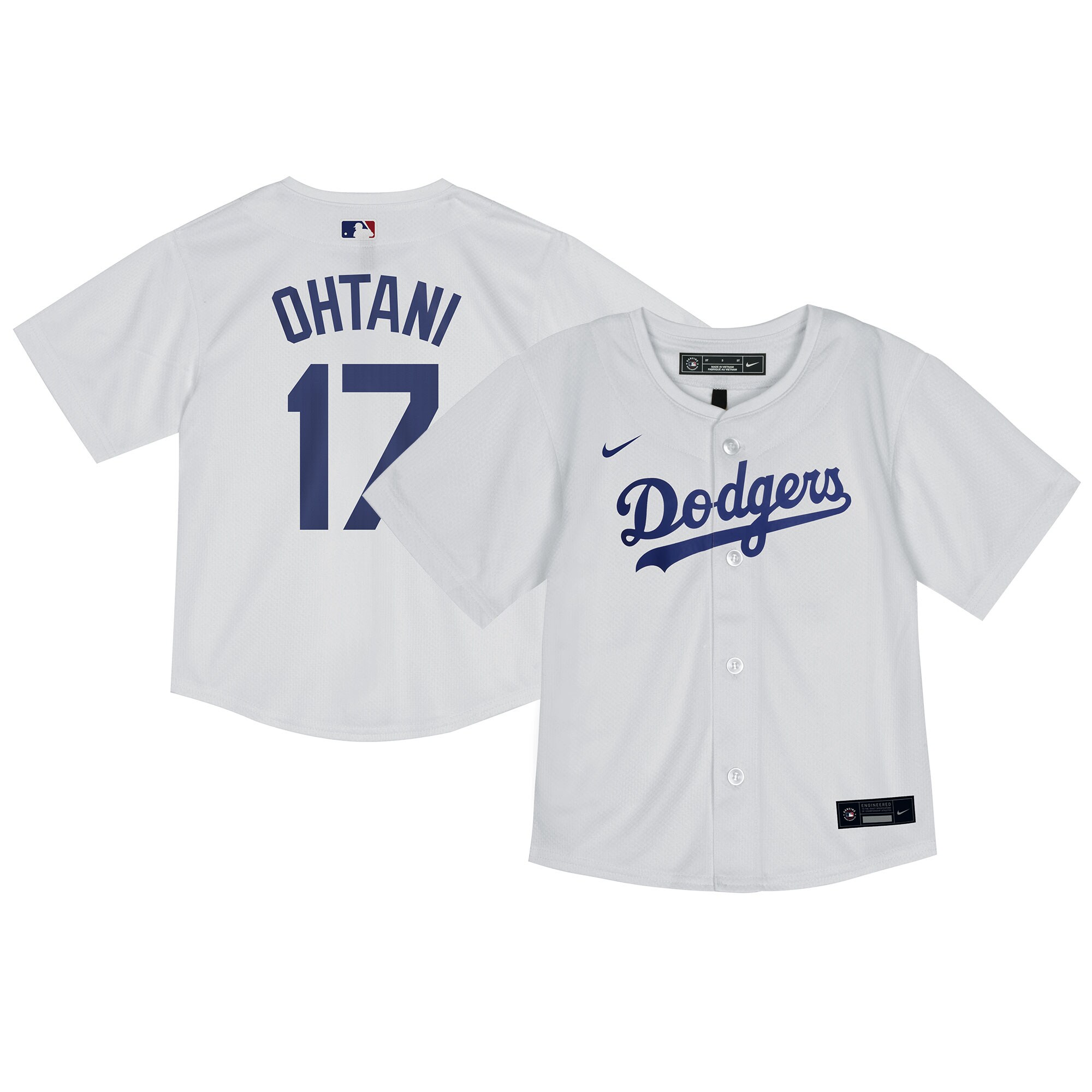 Shohei Ohtani Los Angeles Dodgers Toddler Home Game Player Jersey - White