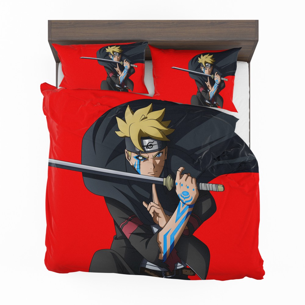 Alternative view of Shop Japanese Anime Boruto Naruto Bedding Set - Custom Bedding Set