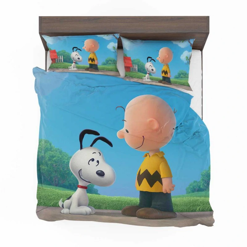 Alternative view of Snoop In The Peanuts Kids Movie Bedding Set - Custom Bedding Set