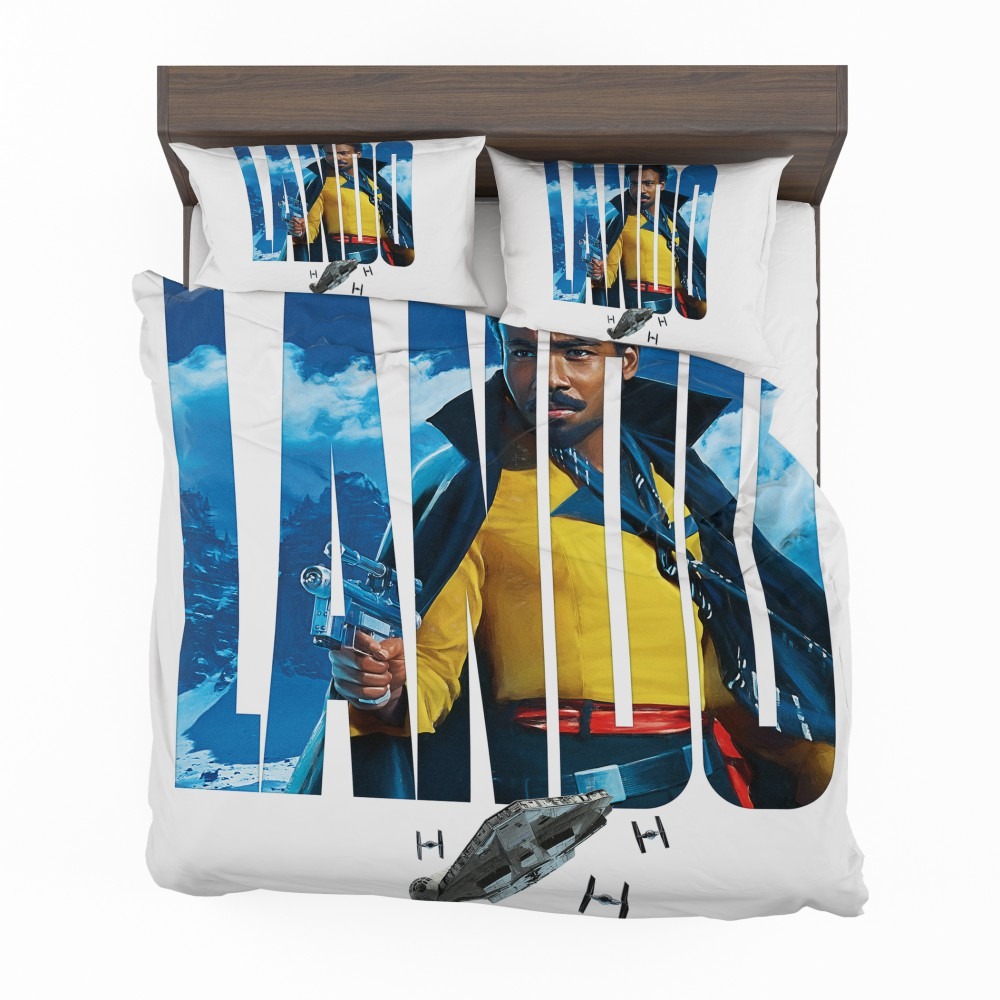 Alternative view of Solo A Star Wars Story Movie Donald Glover Lando Calrissian Star Wars Bedding Set - Custom Bedding Set