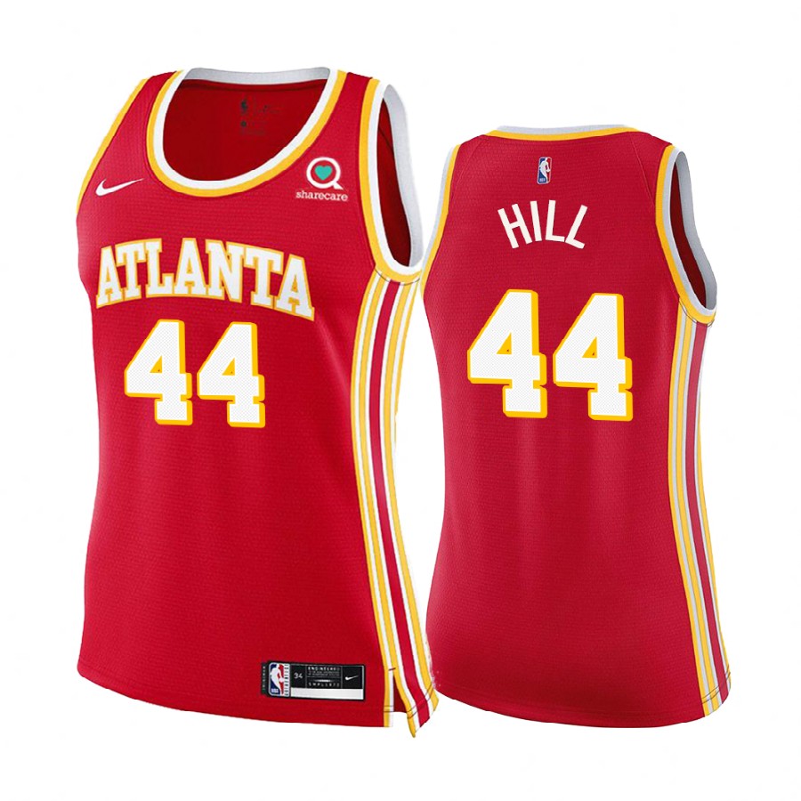Solomon Hill Atlanta Hawks Red Icon Women 2020-21 Jersey 2020 Trade
