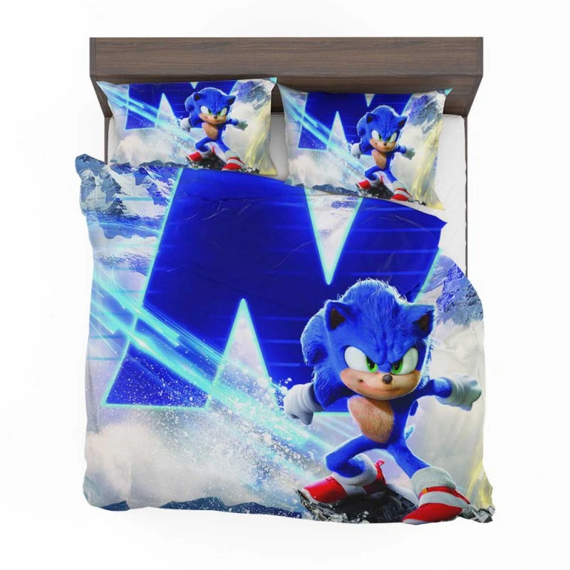 Alternative view of Sonic The Hedgehog 2 Kids Movie Bedding Set - Custom Bedding Set