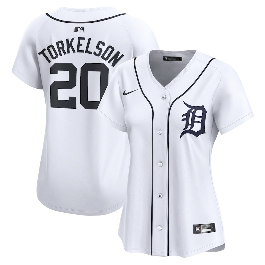 Spencer Torkelson 20 Detroit Tigers Home Limited Women Jersey - White