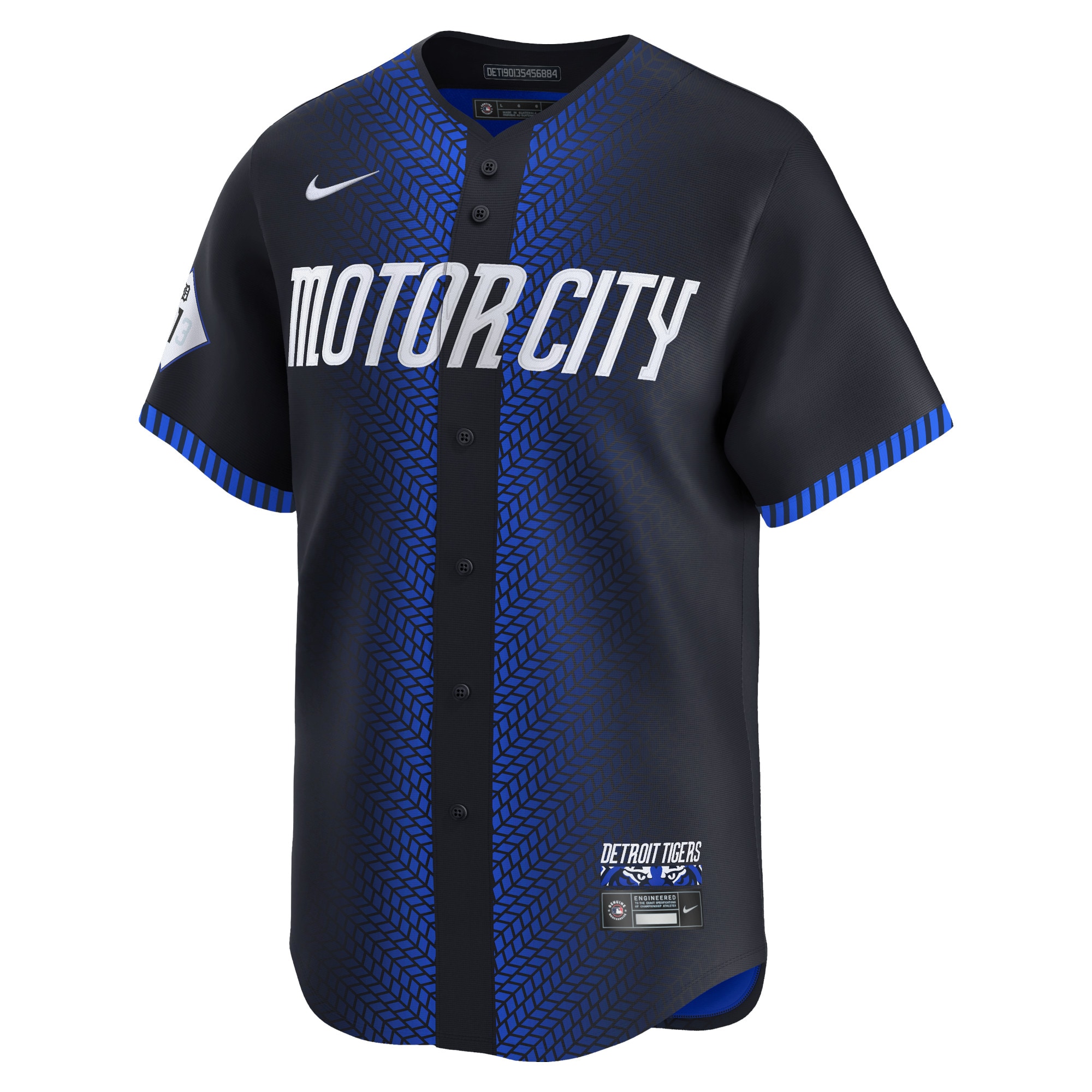 Alternative view of Spencer Torkelson Detroit Tigers 2024 City Connect Limited Jersey - Navy