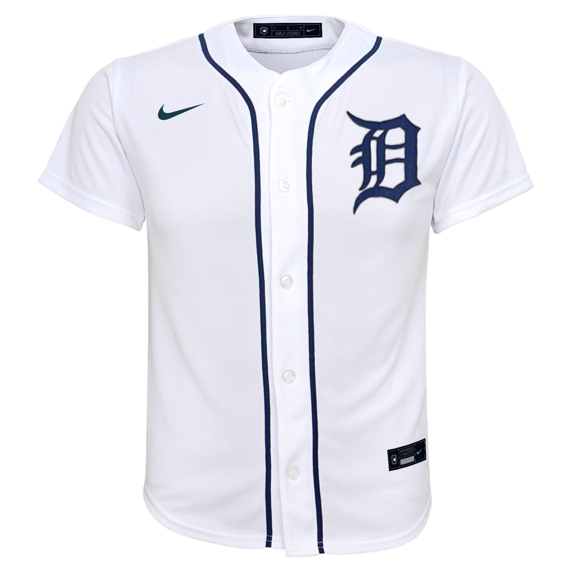 Alternative view of Spencer Torkelson Detroit Tigers Youth Home Replica Player Jersey - White