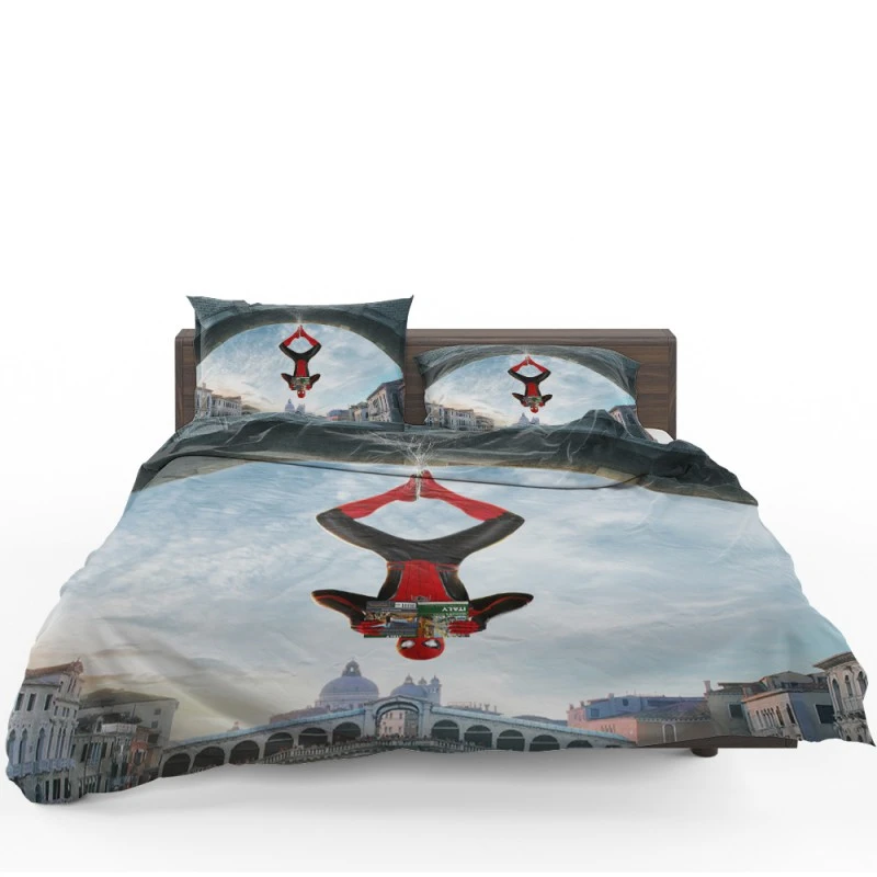 Spider-Man Far From Home Film Super Hero Teen Bedding Set - Custom Bedding Set