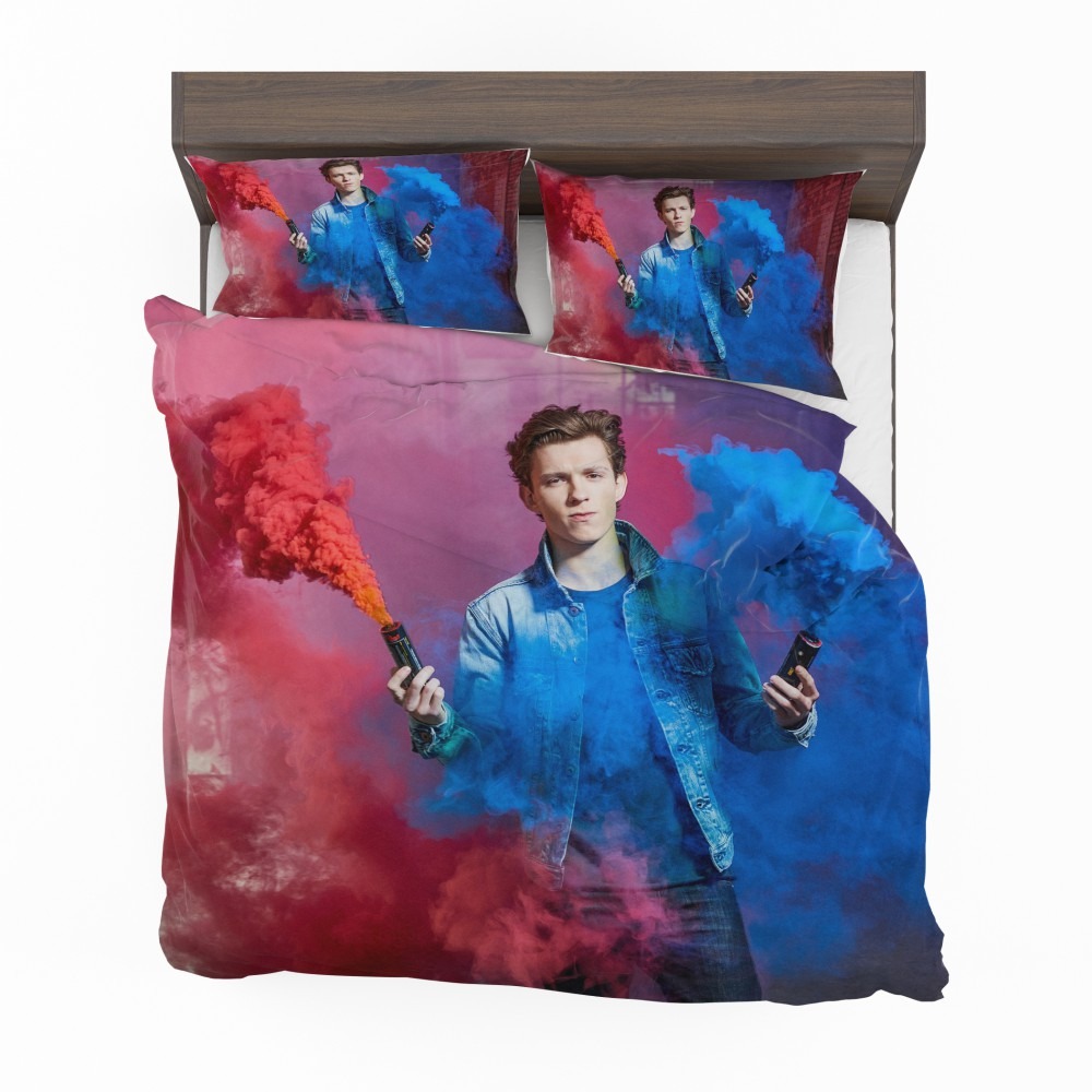Alternative view of Spider-Man Homecoming Movie Tom Holland Bedding Set - Custom Bedding Set