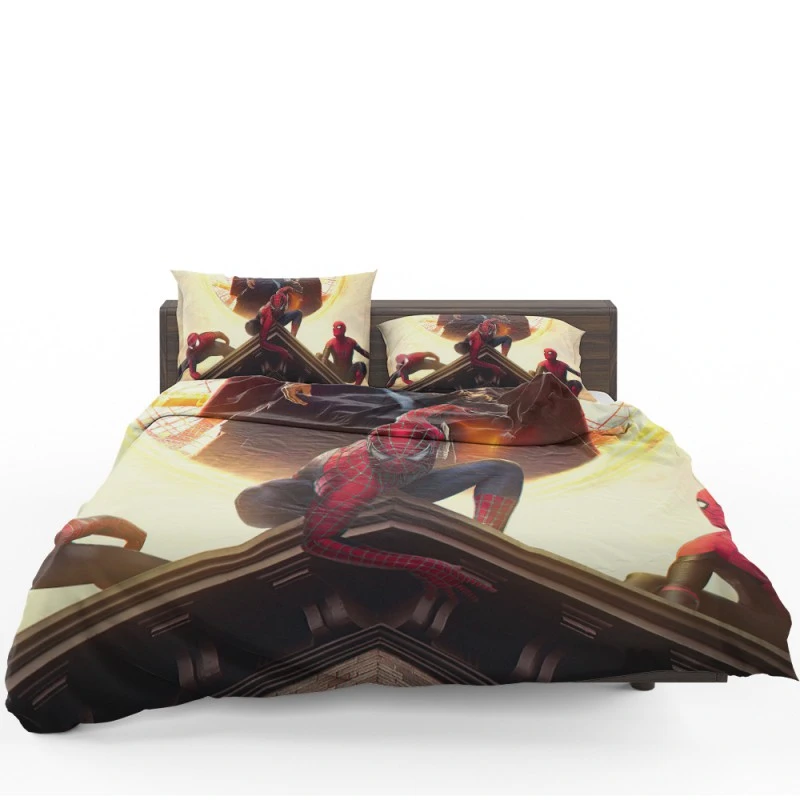 Spider-Man No Way Home Movie Peter Parker Bedding Set - Custom Bedding Set