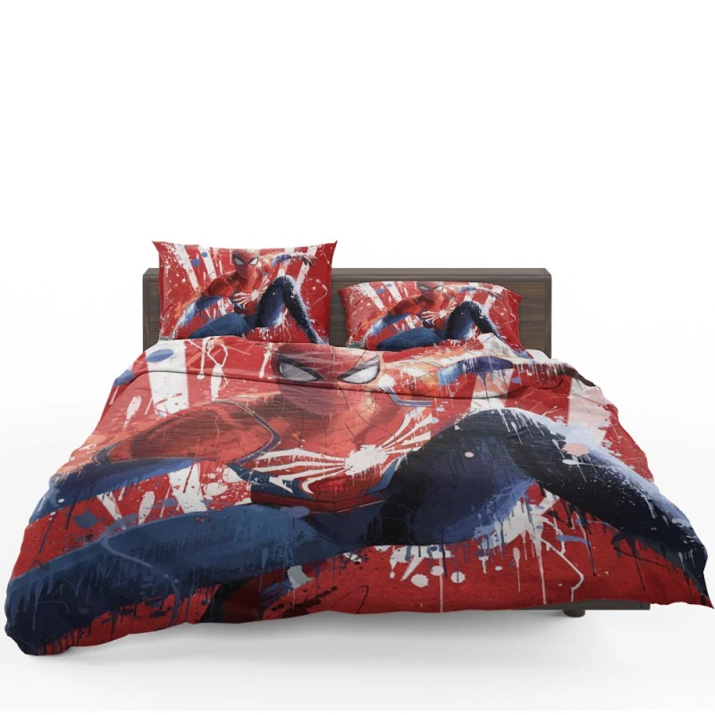 Spider-Man PS4 Marvel Bedding Set - Custom Bedding Set