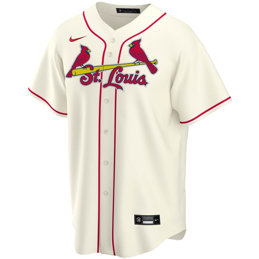 Alternative view of St. Louis Cardinals Alternate 2020 Replica Team Jersey ÃƒÂ¢Ã¢â€šÂ¬Ã¢â‚¬Å“ Cream