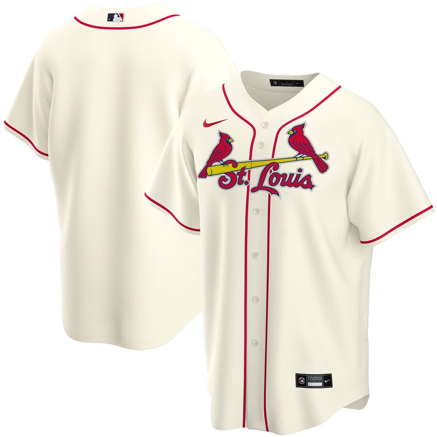 St. Louis Cardinals Alternate 2020 Replica Team Jersey ÃƒÂ¢Ã¢â€šÂ¬Ã¢â‚¬Å“ Cream