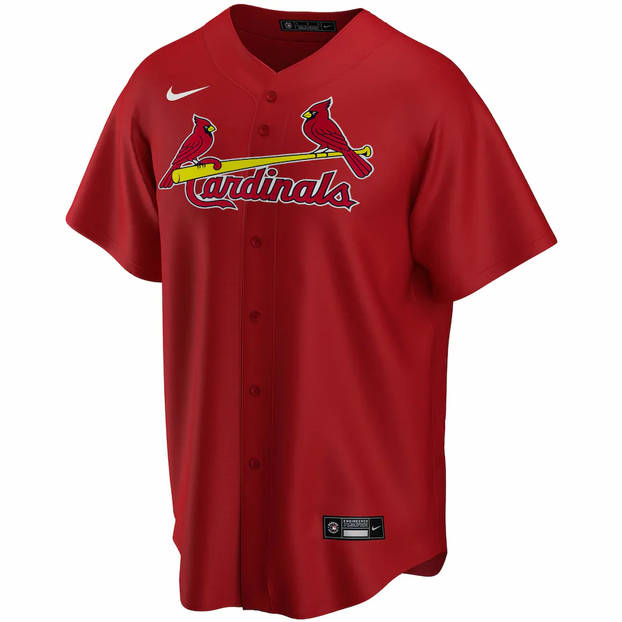Alternative view of St. Louis Cardinals Alternate 2020 Replica Team Jersey ÃƒÂ¢Ã¢â€šÂ¬Ã¢â‚¬Å“ Red