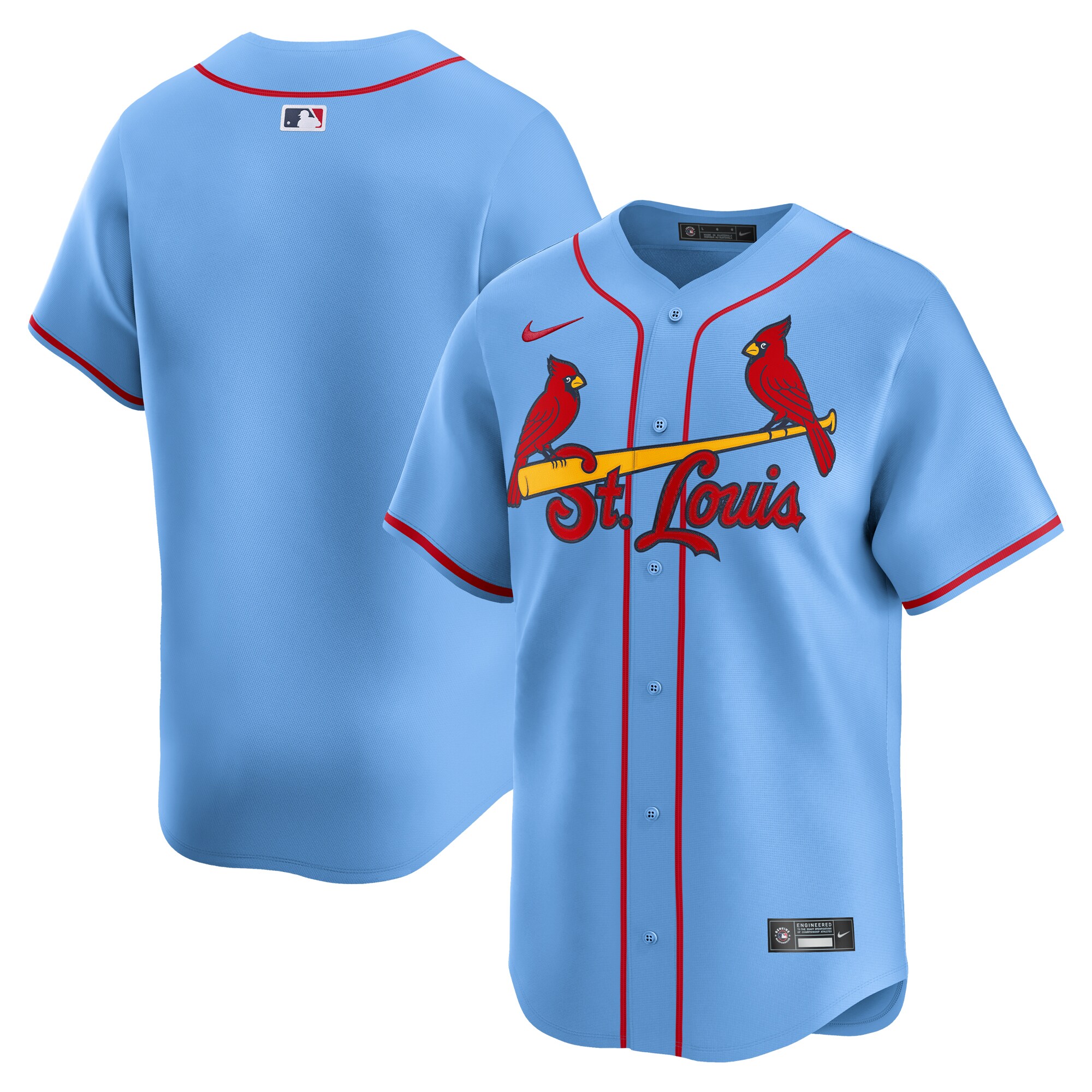 St. Louis Cardinals Alternate Limited JerseyÃƒâ€šÃ‚Â ÃƒÂ¢Ã¢â€šÂ¬Ã¢â‚¬Å“ Light Blue