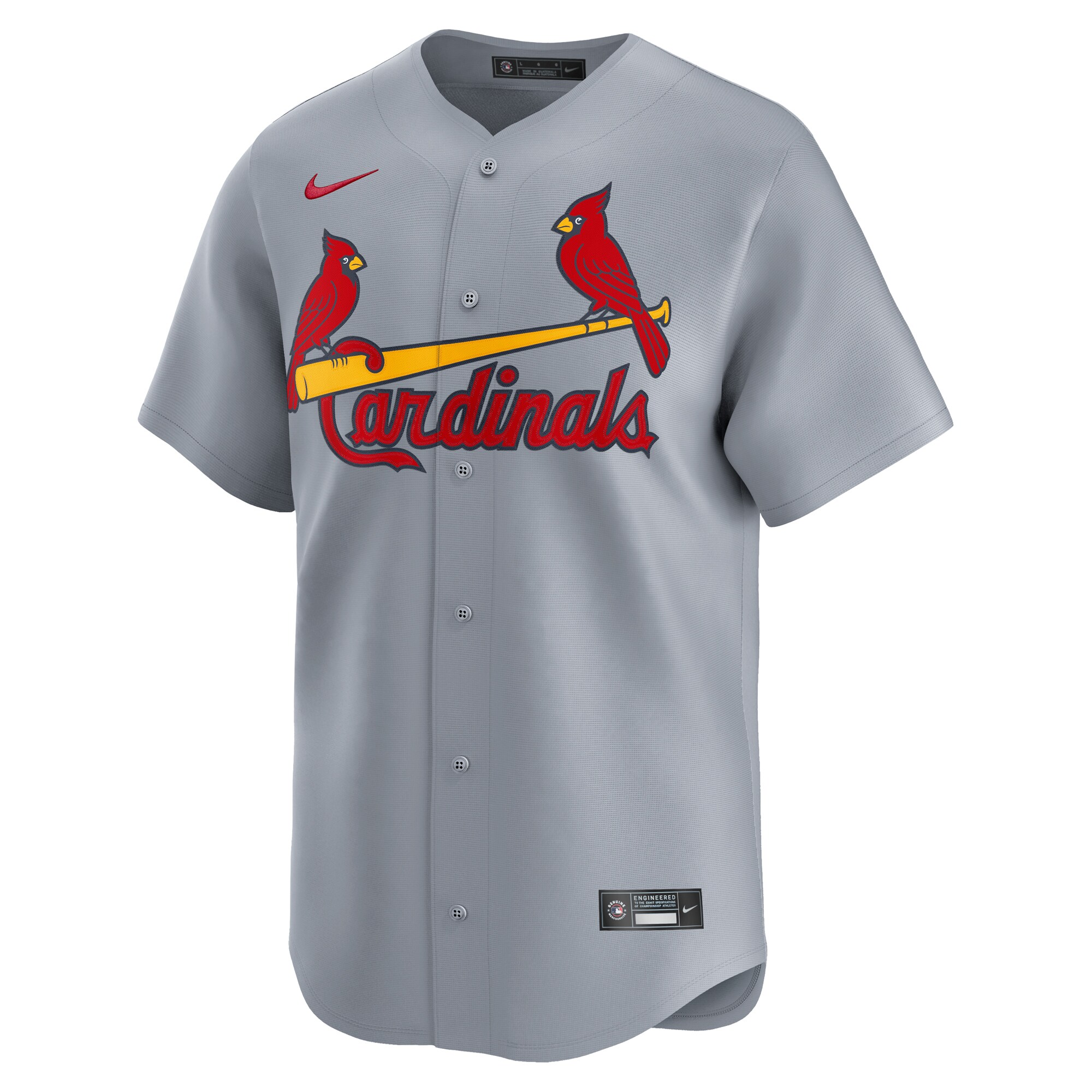 Alternative view of St. Louis Cardinals Away Limited Jersey - Gray