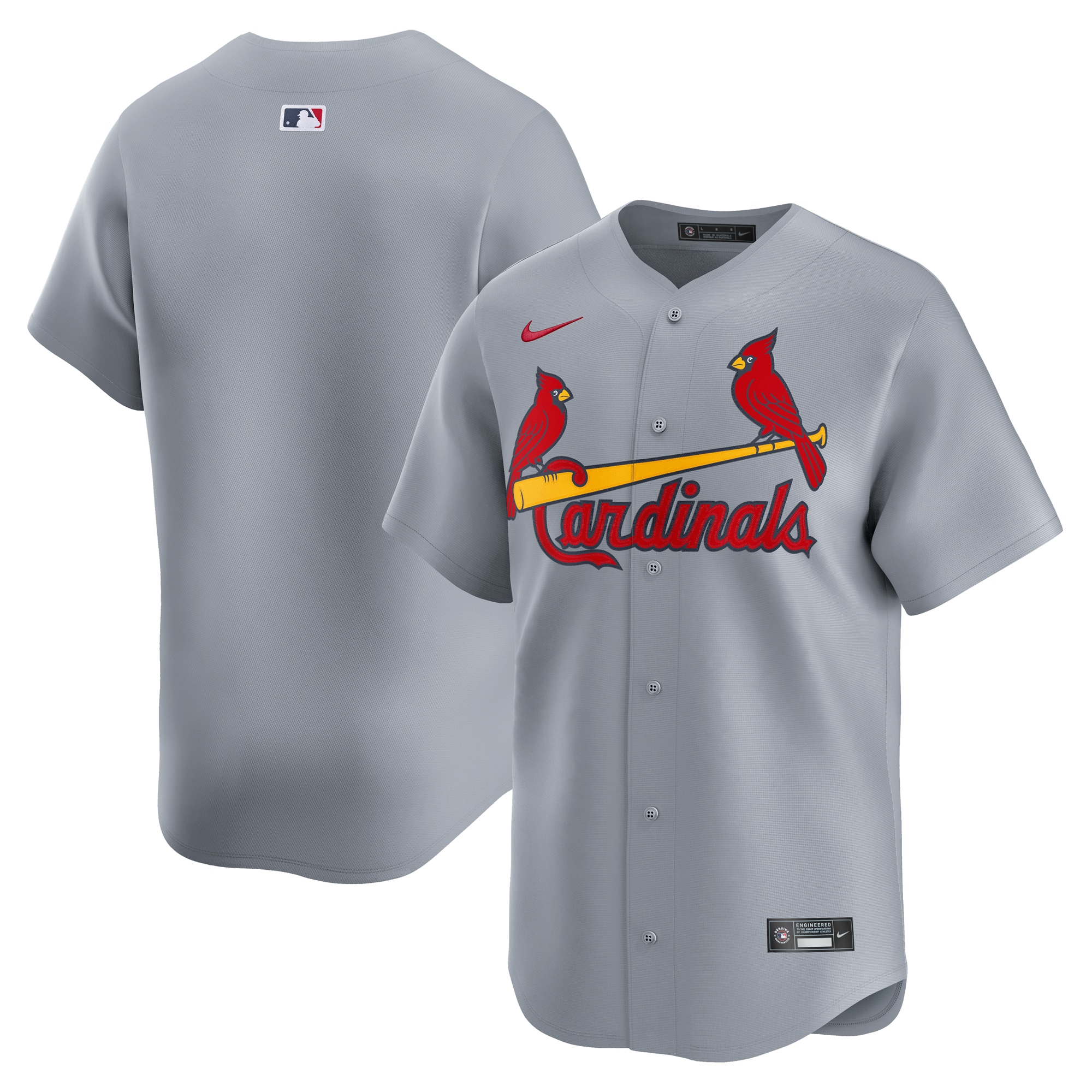 St. Louis Cardinals Away Limited Jersey - Gray