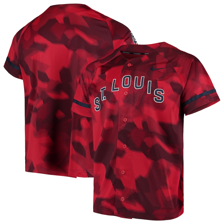 St. Louis Cardinals Camo Jersey – Red