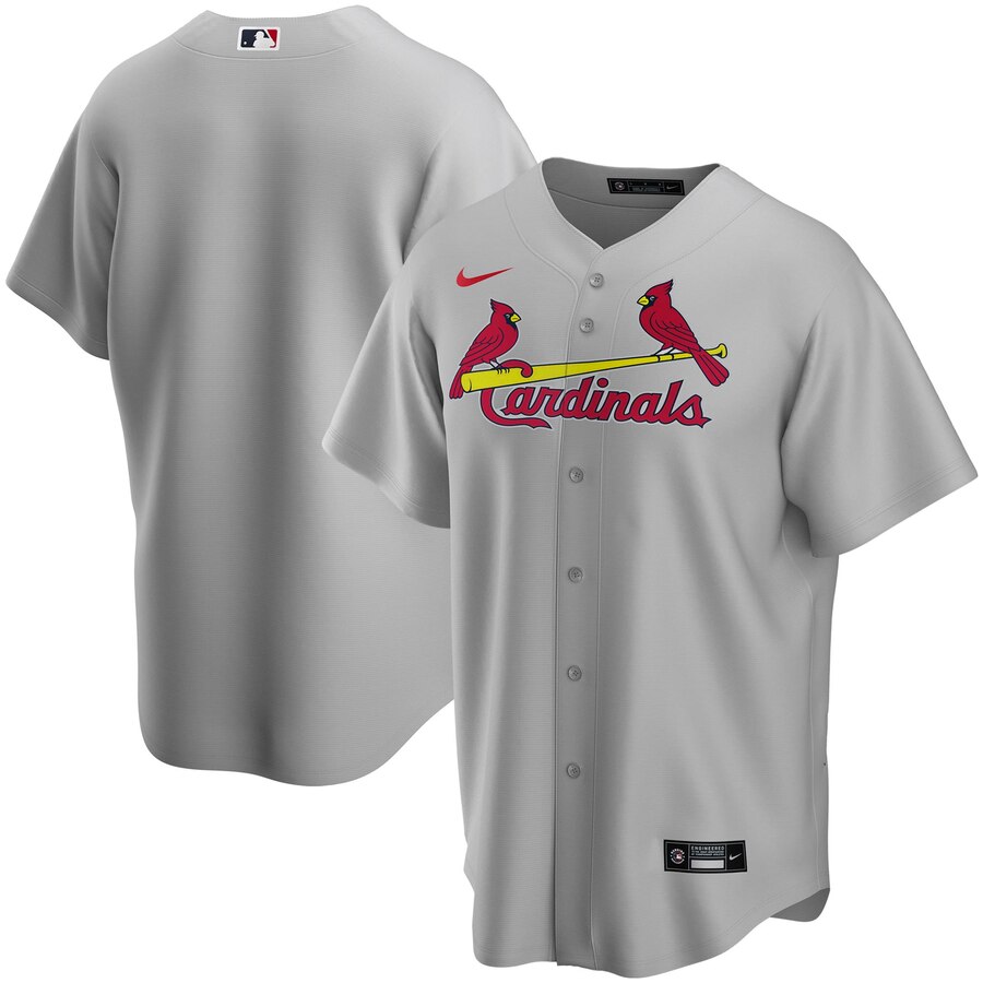 St. Louis Cardinals Road 2020 Replica Team Jersey ÃƒÂ¢Ã¢â€šÂ¬Ã¢â‚¬Å“ Gray