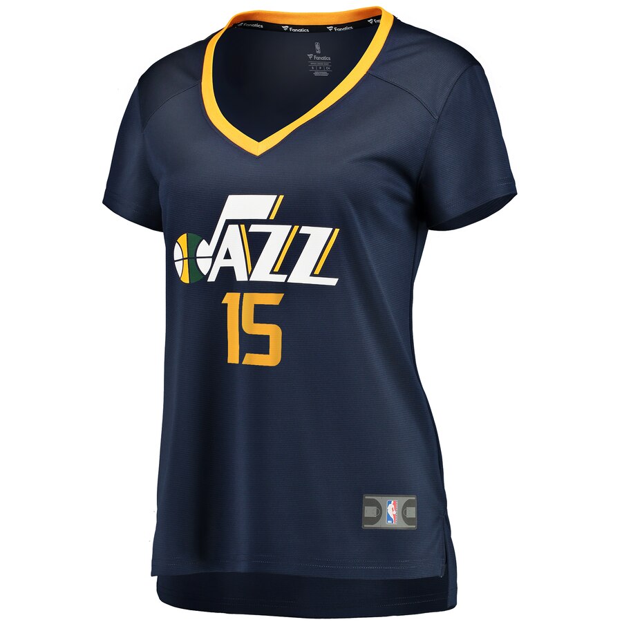 Alternative view of Stanton Kidd Utah Jazz Fanatics Branded Women's Fast Break Replica Player Jersey - Icon Edition - Navy