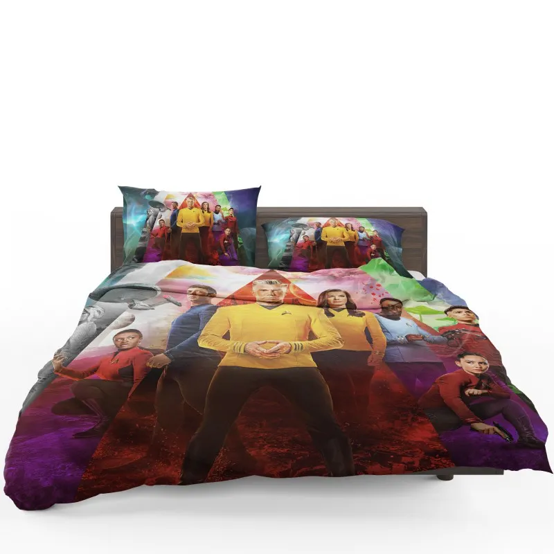 Star Trek Strange New Worlds Exploration Bedding Set - Custom Bedding Set
