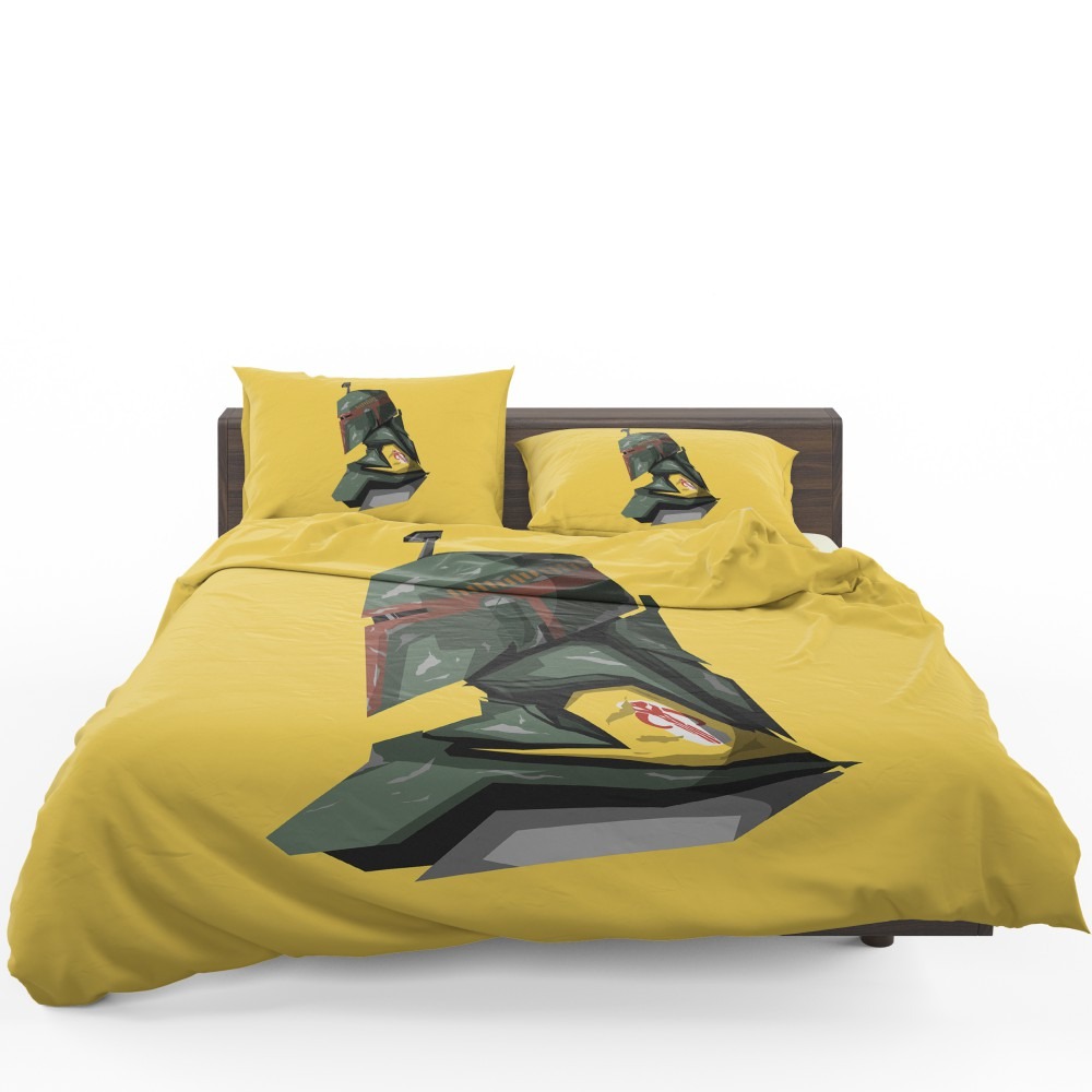 Star Wars Movie Character Boba Fett Bedding Set - Custom Bedding Set