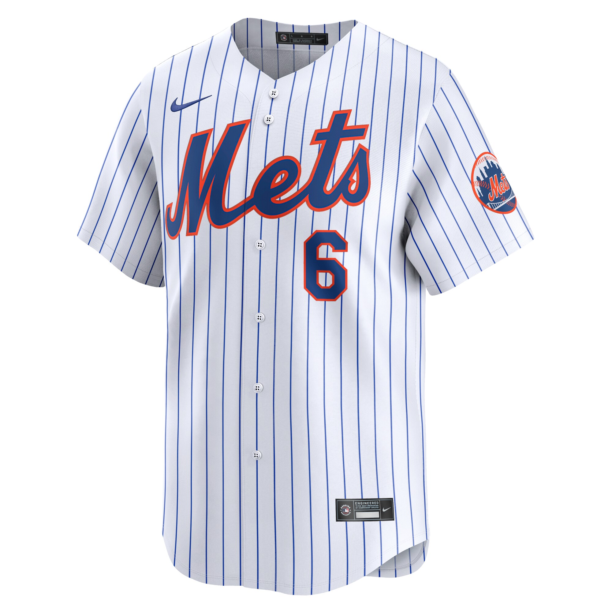 Alternative view of Starling Marte New York Mets Home Limited Player Jersey - White