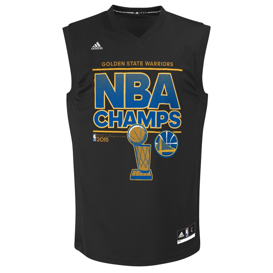 Alternative view of Stephen Curry Golden State Warriors Adidas 2020 Nba Finals Champions Jersey - Black