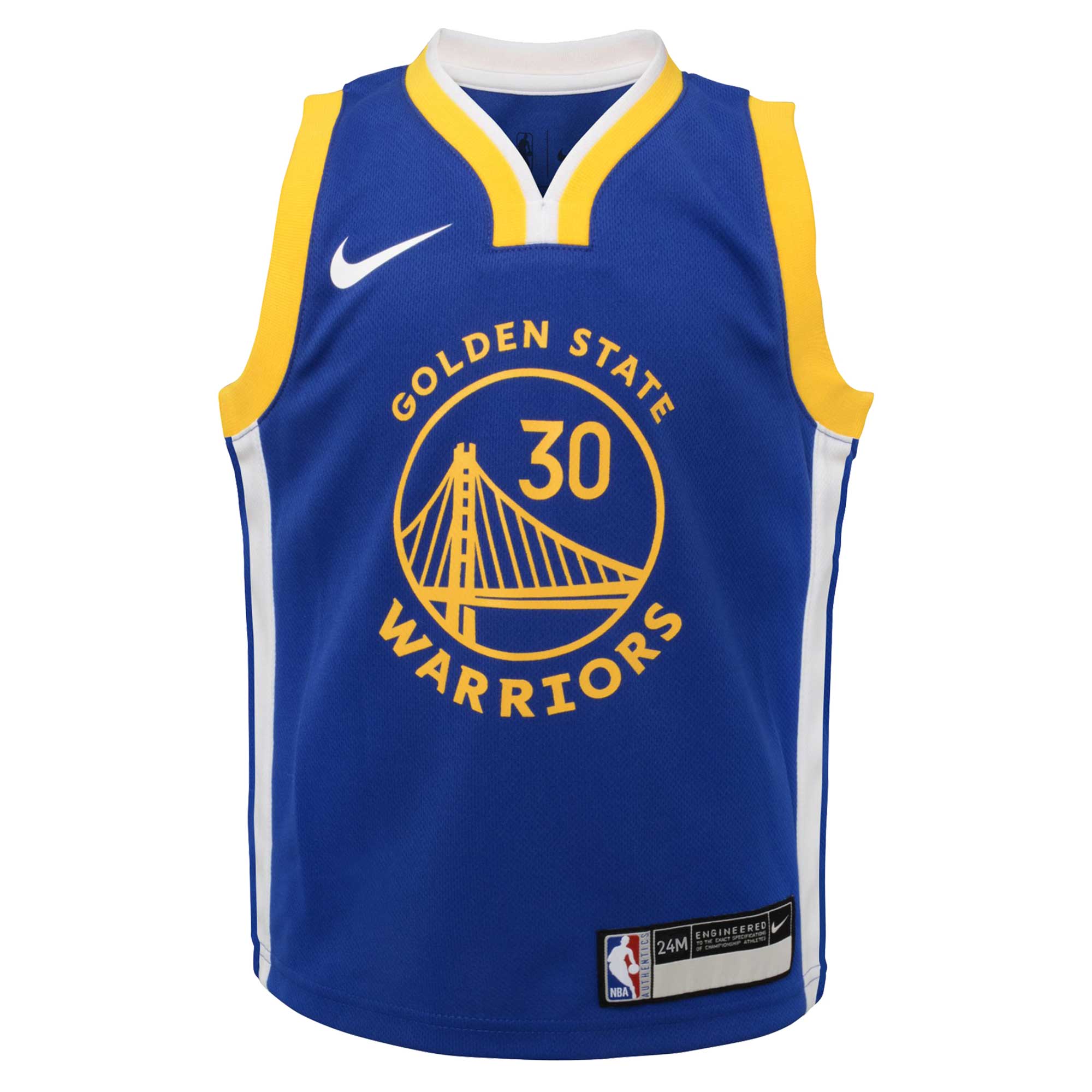 Alternative view of Stephen Curry Golden State Warriors Infant Swingman Player Jersey - Icon Edition - Royal