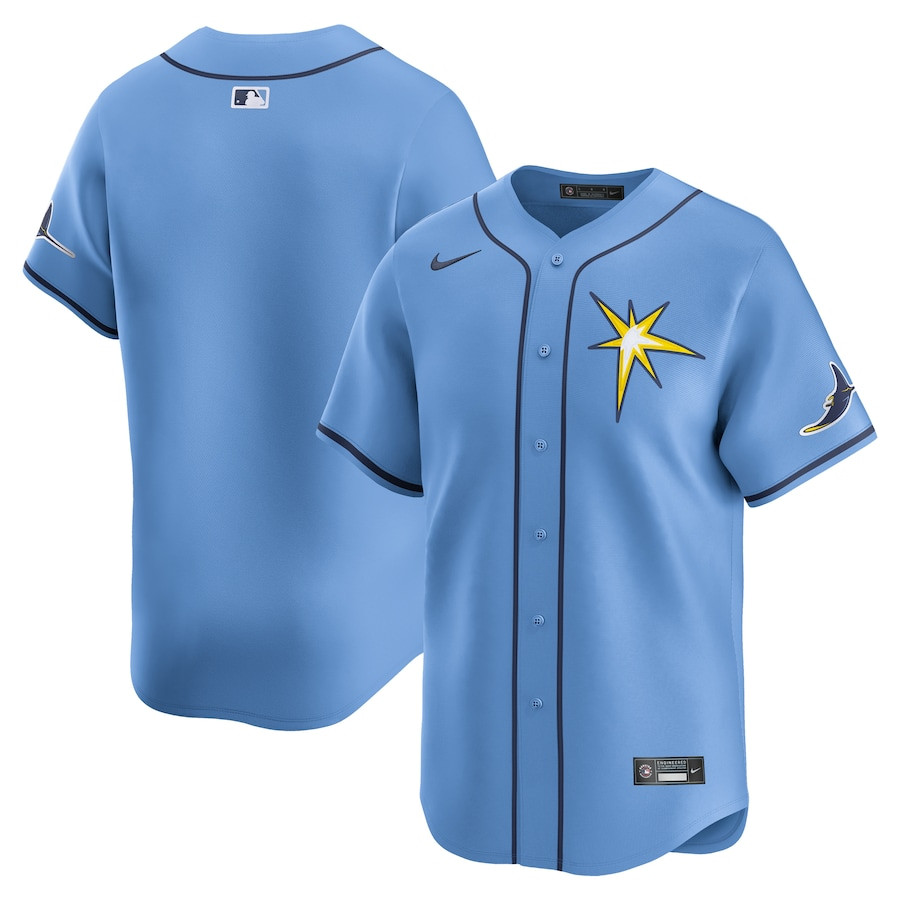 Tampa Bay Rays Alternate Limited Men Jersey - Light Blue - JS699 