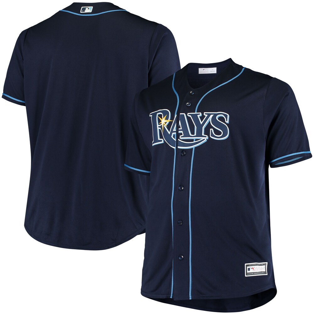 Tampa Bay Rays Big & Tall Alternate Team Jersey - Navy