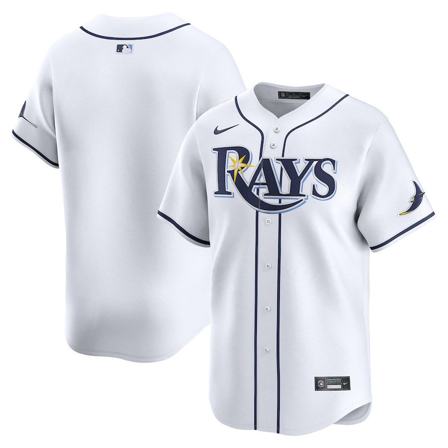 Tampa Bay Rays Home Limited Men Jersey - White - JS685 