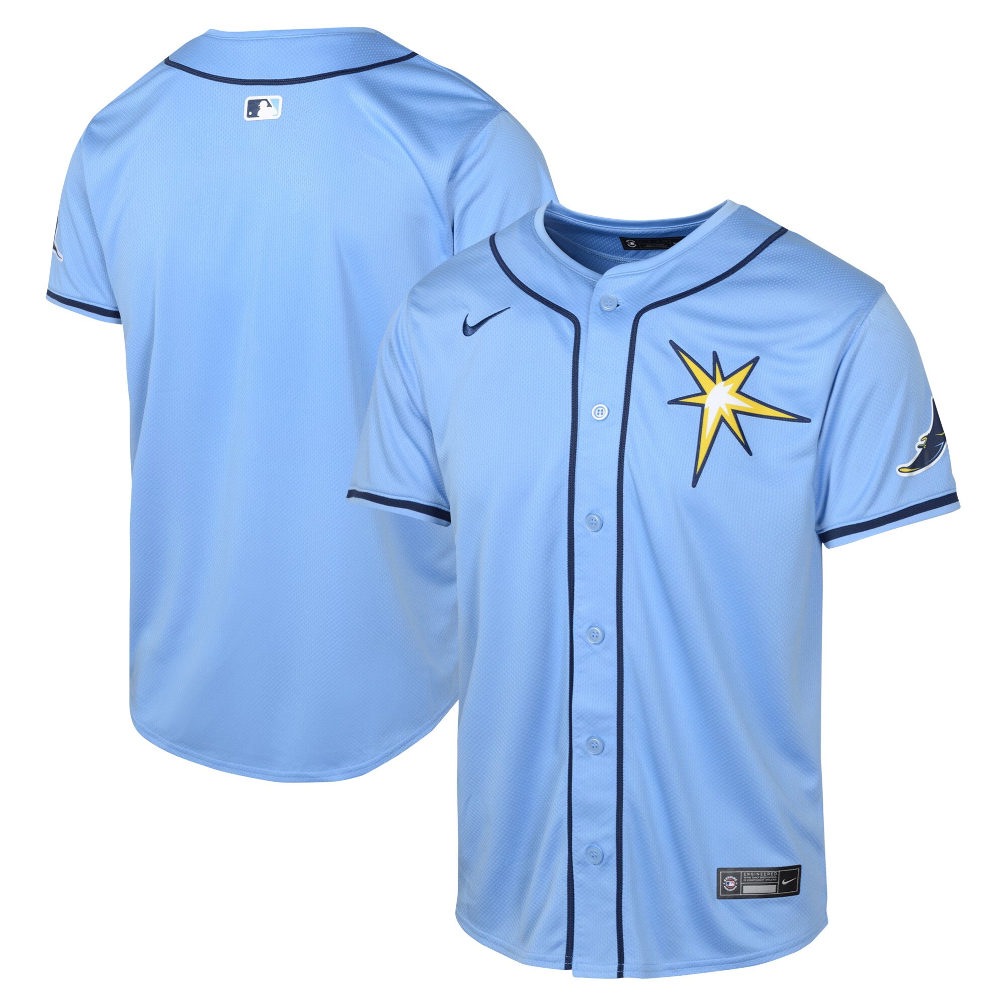 Tampa Bay Rays Youth Alternate Limited Jersey - Light Blue