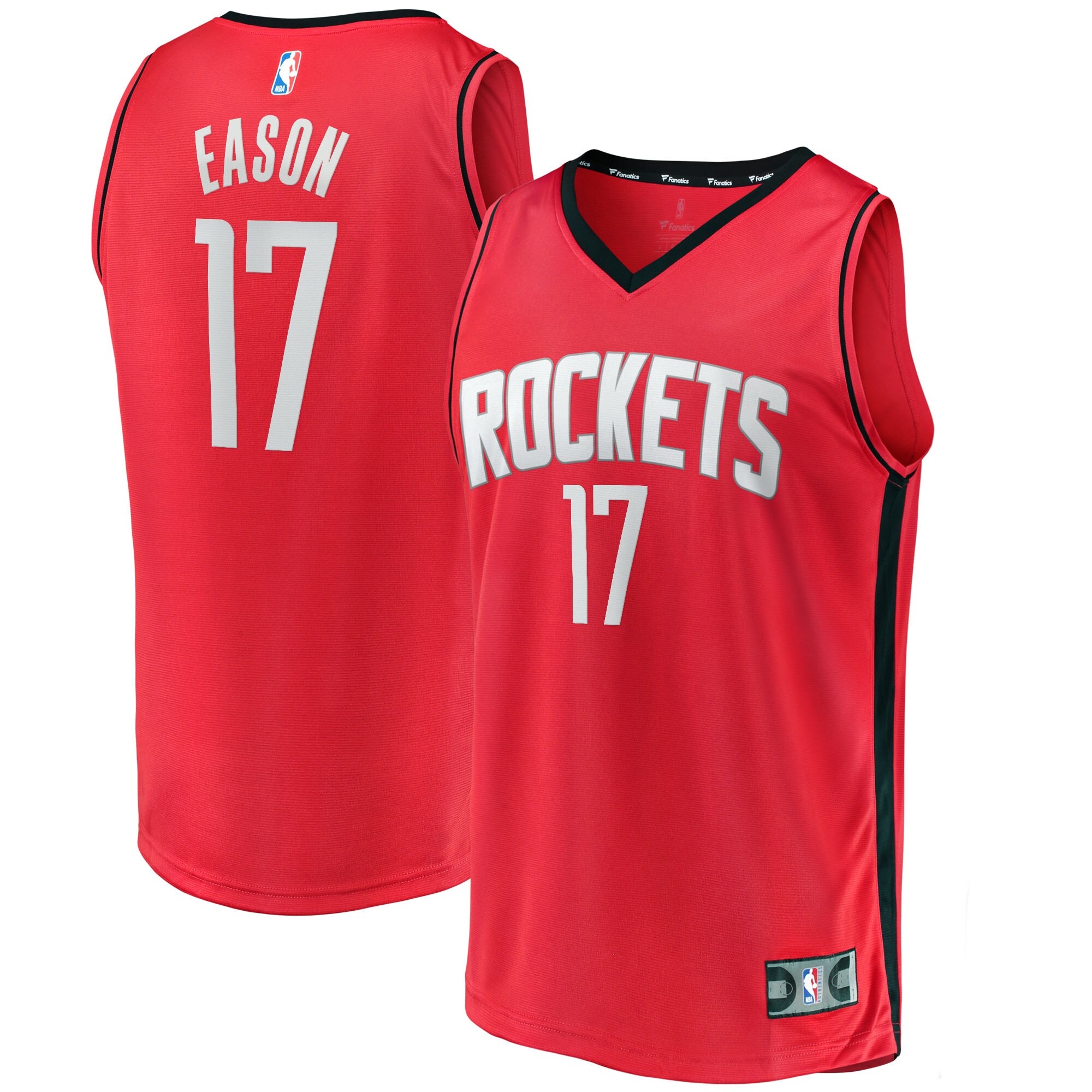 Tari Eason Houston Rockets Fanatics Fast Break Replica Player Jersey - Icon Edition - Red