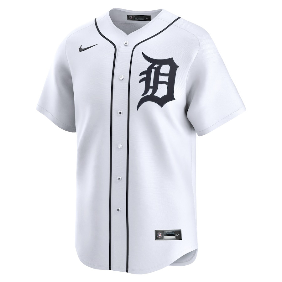 Alternative view of Tarik Skubal 29 Detroit Tigers Home Limited Player Men Jersey - White